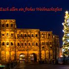 Weihnachtliche Porta Nigra