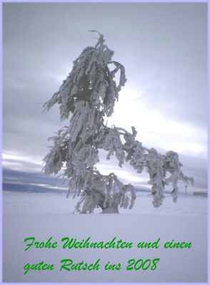 Weihnachtliche Stille in der Rhön