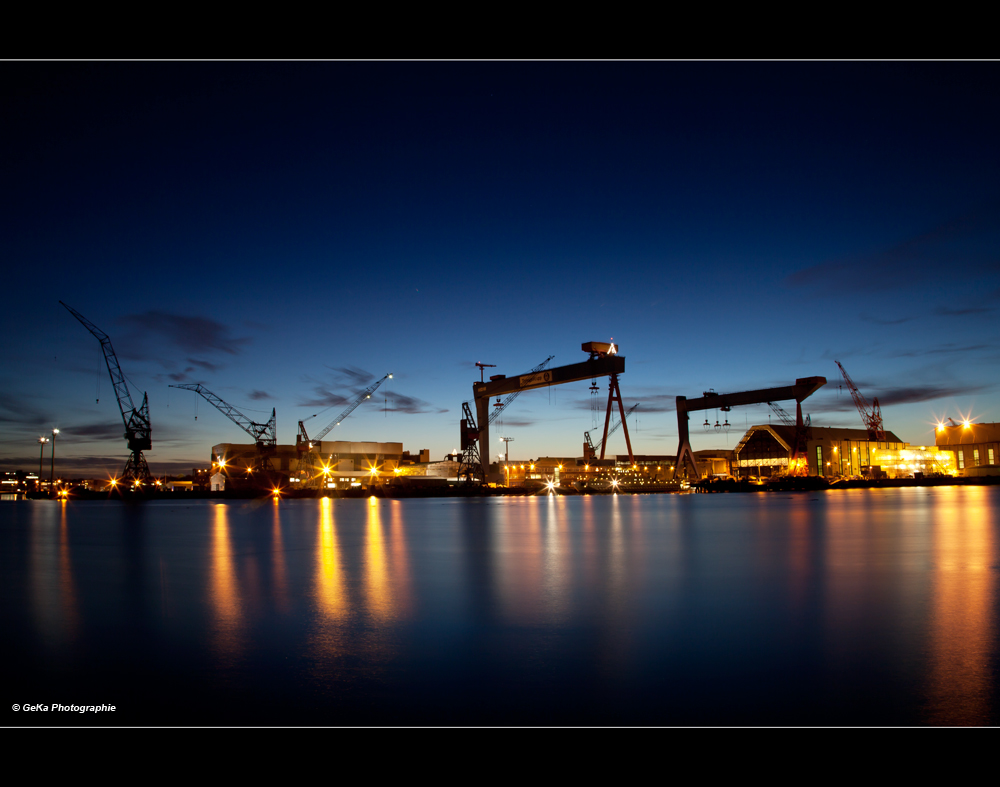 weihnachtliche Werft