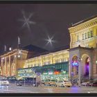 weihnachtlicher Bahnhof