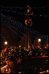 Weihnachtlicher Brunnen