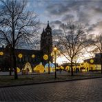 Weihnachtlicher Domplatz