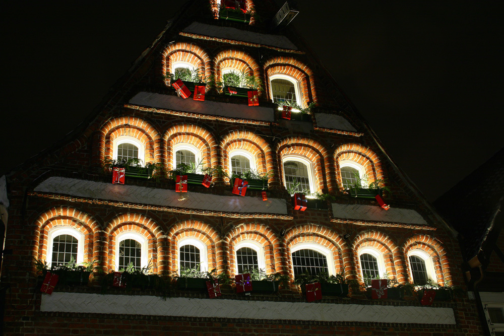 Weihnachtlicher Giebel