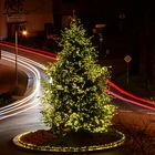 Weihnachtlicher Kreisel in Saarburg