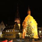 Weihnachtlicher Marktplatz Gau-Algesheim