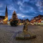 Weihnachtlicher Olper Marktplatz