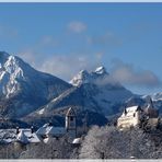 Weihnachtlicher Spaziergang nach Füssen - gestern morgen