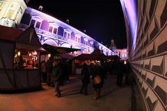 Weihnachtlicher Stallhof Dresden