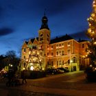 Weihnachtlicher Stollberger Marktplatz