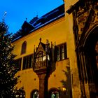 Weihnachtliches Altes Rathaus in Regensburg