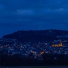 Weihnachtliches Annaberg-Buchholz in der blauen Stunde...