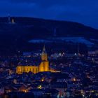 Weihnachtliches Annaberg-Buchholz in der blauen Stunde...