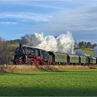 Weihnachtliches Dampflokzug Posing