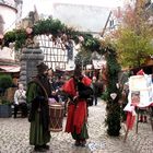 Weihnachtliches Elsass - Musikanten in Eguisheim