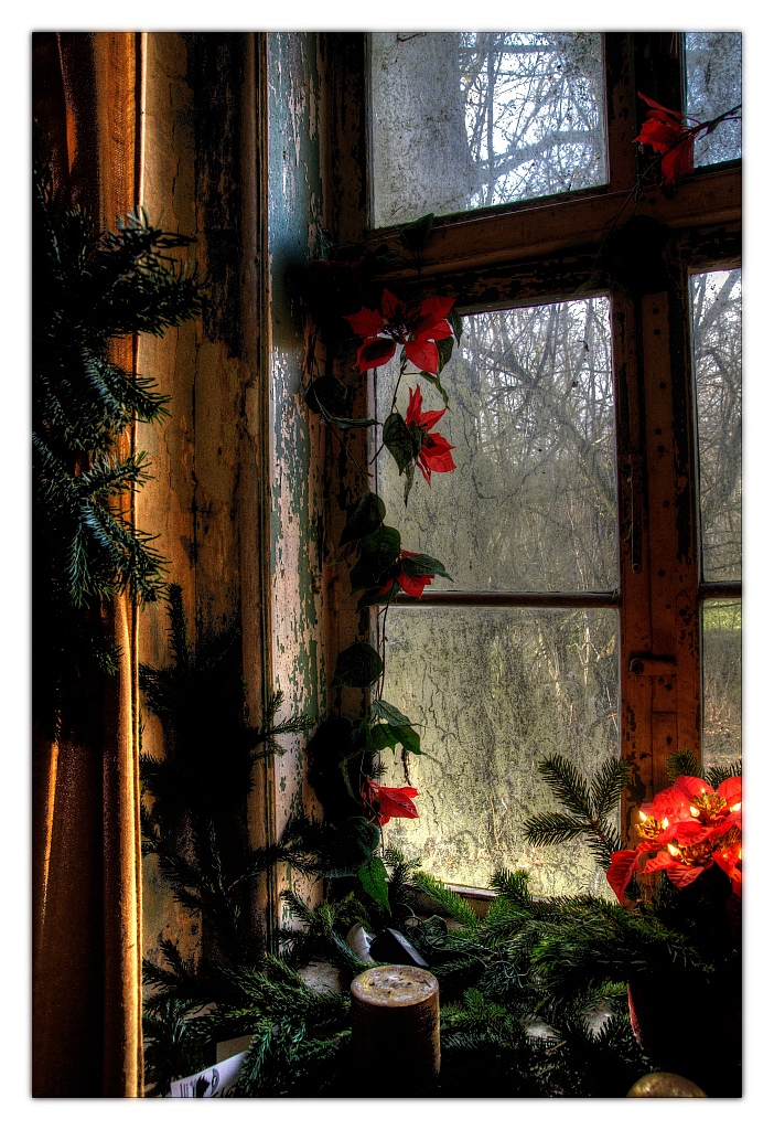 Weihnachtliches Fenster