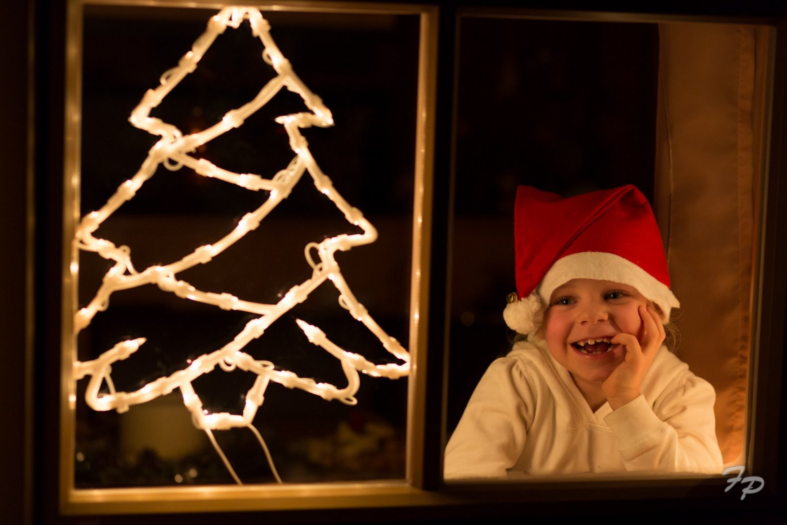 Weihnachtliches Fenster