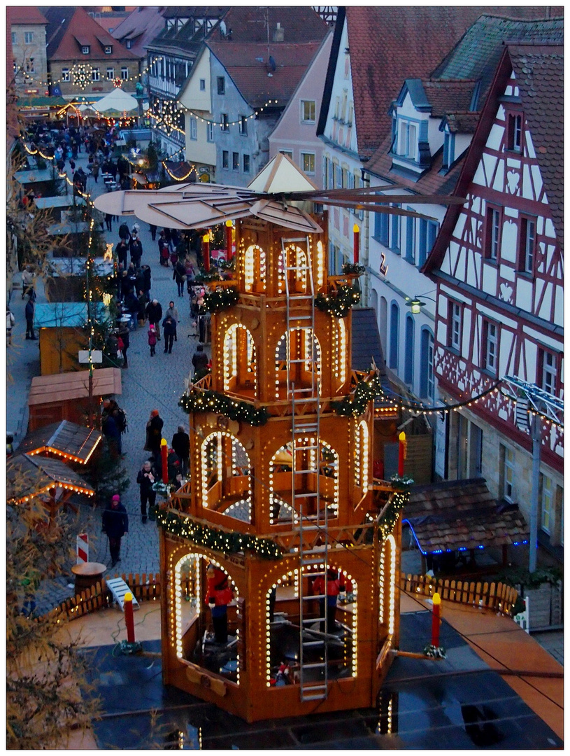 Weihnachtliches Forchheim