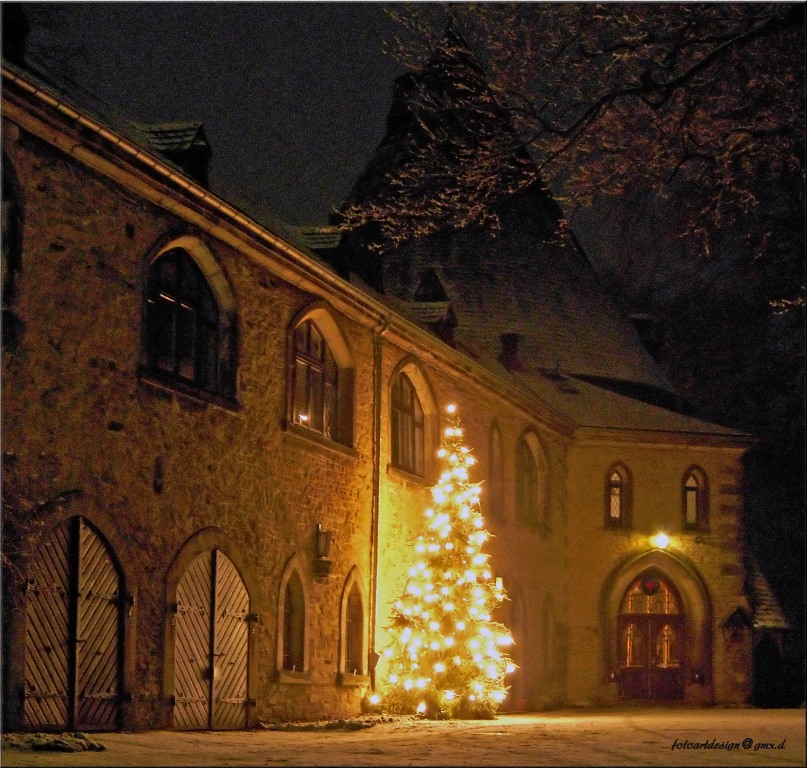 Weihnachtliches Goslar - Stadtbefestigung im Winterkleid -