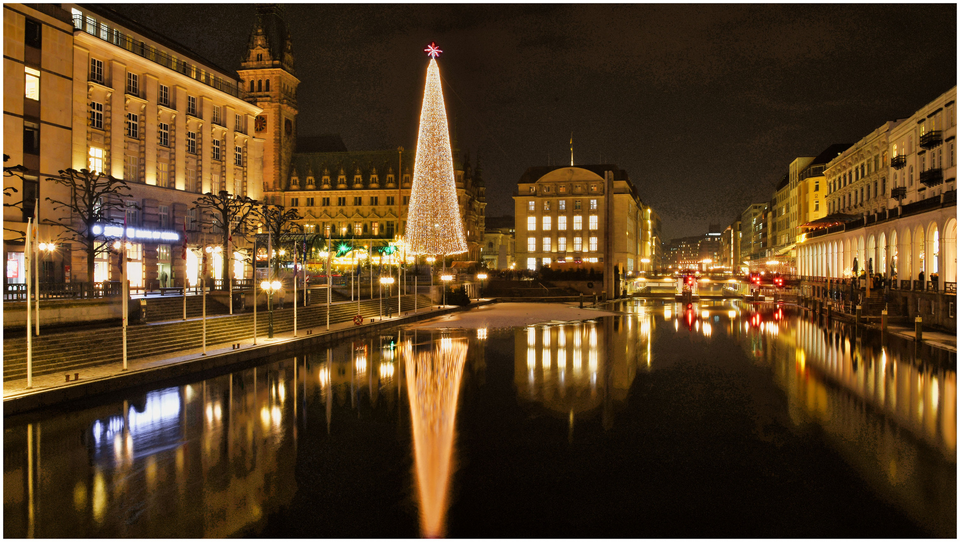 Weihnachtliches Hamburg