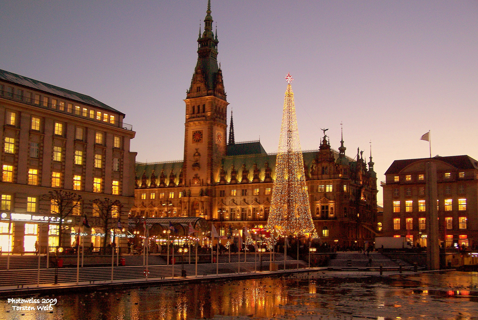 Weihnachtliches Hamburg