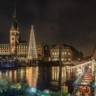 Weihnachtliches Hamburg - Rathausmarkt/Alsterarcaden