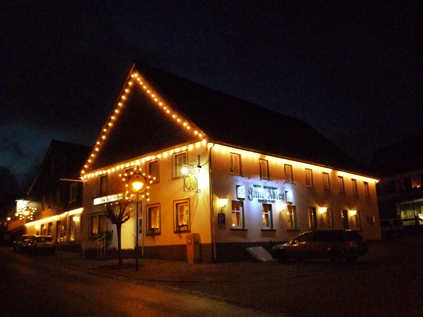Weihnachtliches Herscheid, Hotel "Zum Adler"