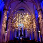 Weihnachtliches Lichtspiel in der Kirche Liebfrauen-Überwasser