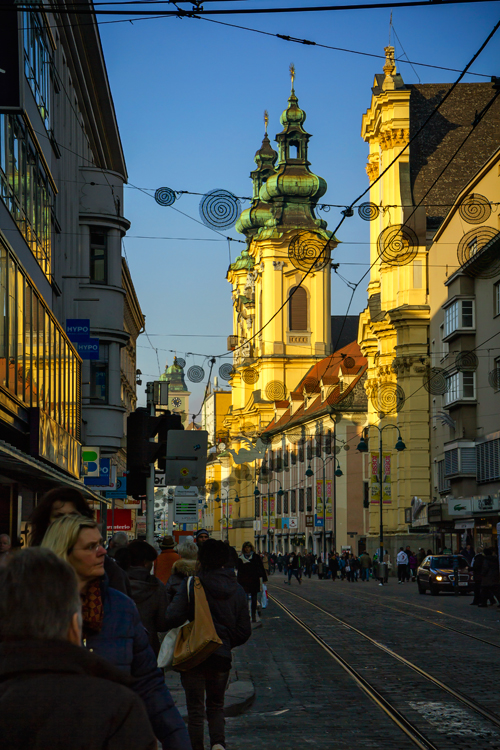 Weihnachtliches Linz