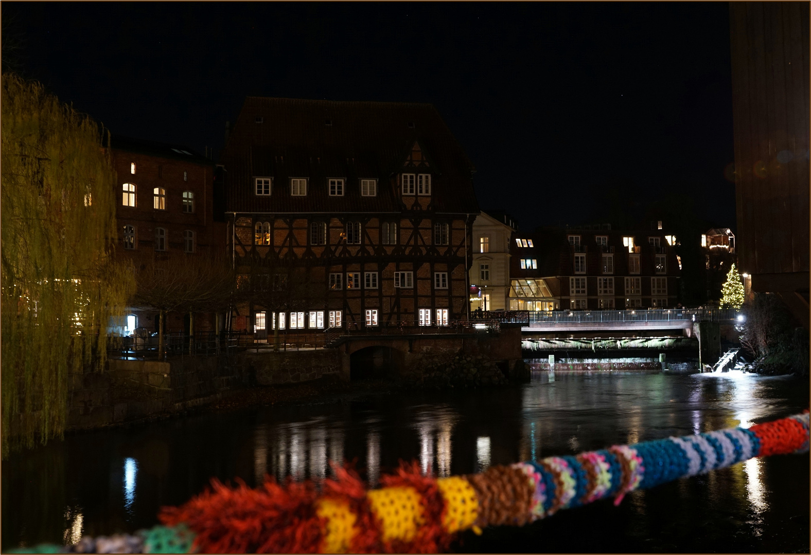 Weihnachtliches Lüneburg - warm eingemummelt