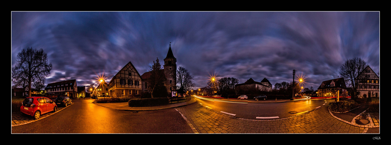 Weihnachtliches Panorama