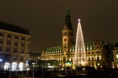 Weihnachtliches Rathaus