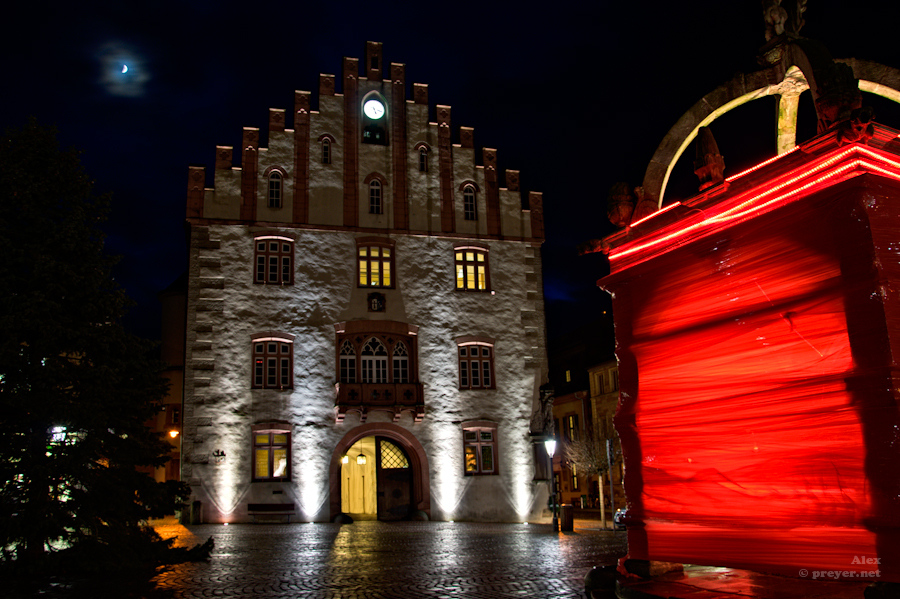 Weihnachtliches Rathaus