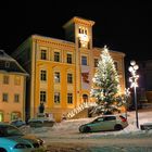 weihnachtliches Rathaus von Gräfenthal