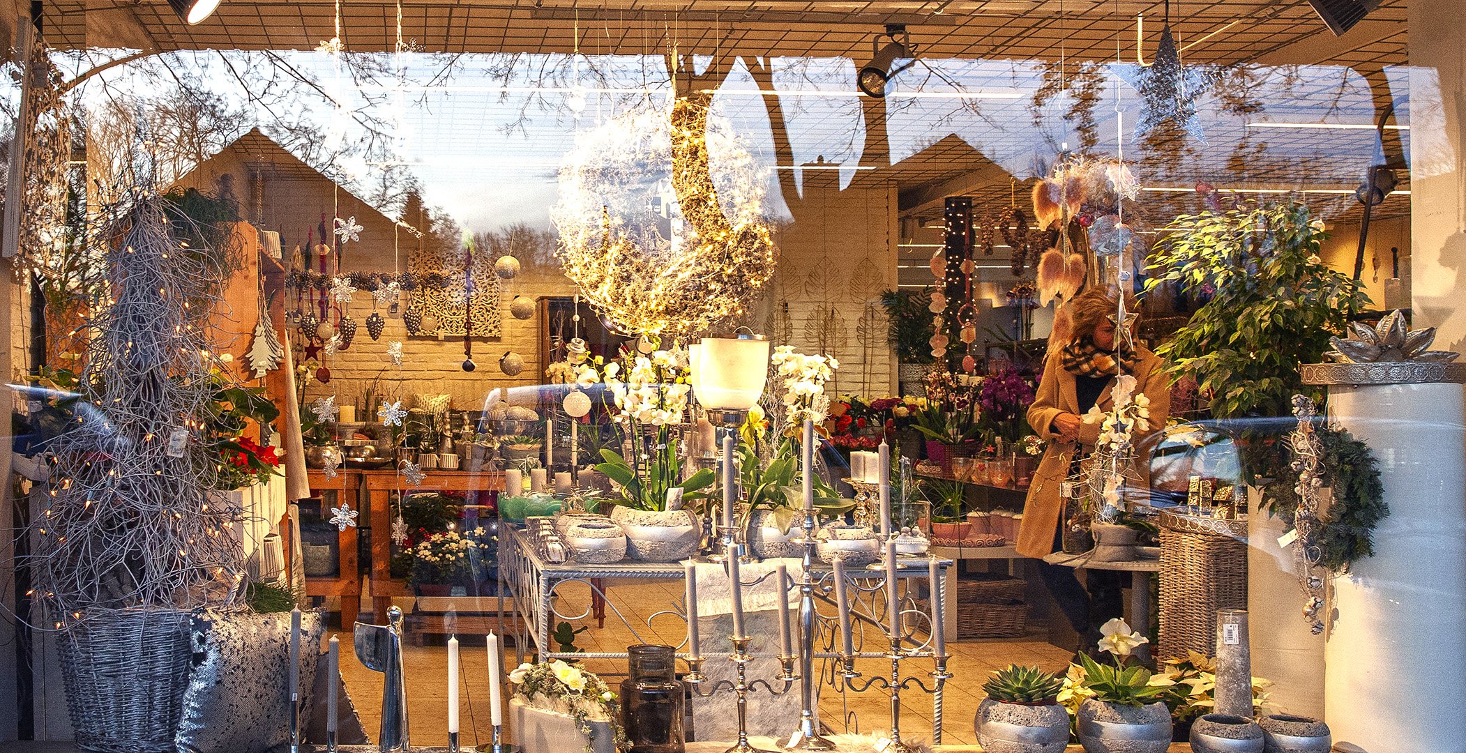 Weihnachtliches Schaufenster