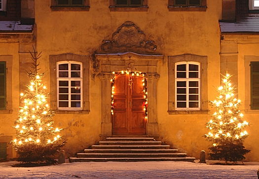 Weihnachtliches Schloß Massenbach