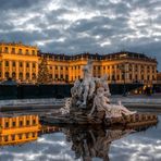 Weihnachtliches Schloss Schönbrunn