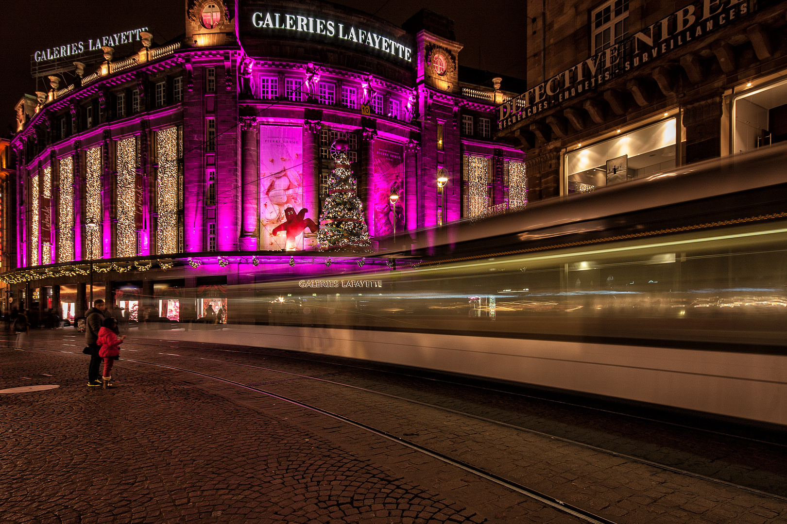 Weihnachtliches Straßburg.