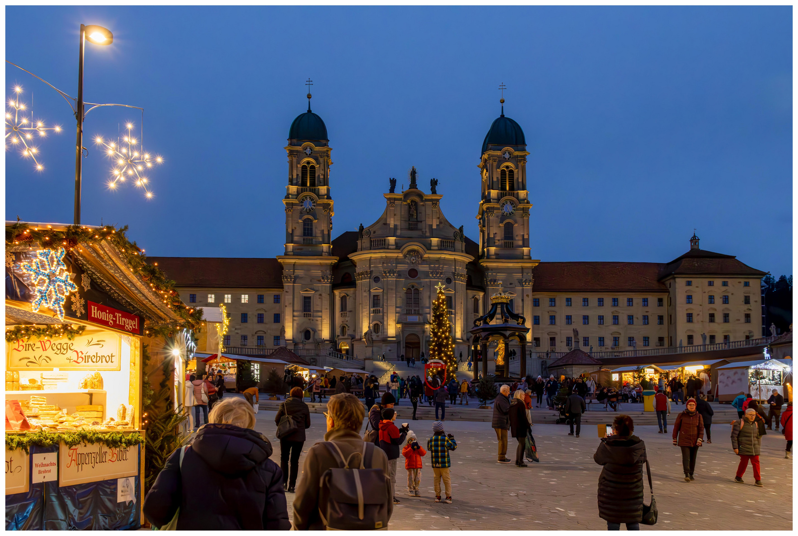 Weihnachtmarkt in Einsiedeln