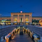 Weihnachts-Bahnhof