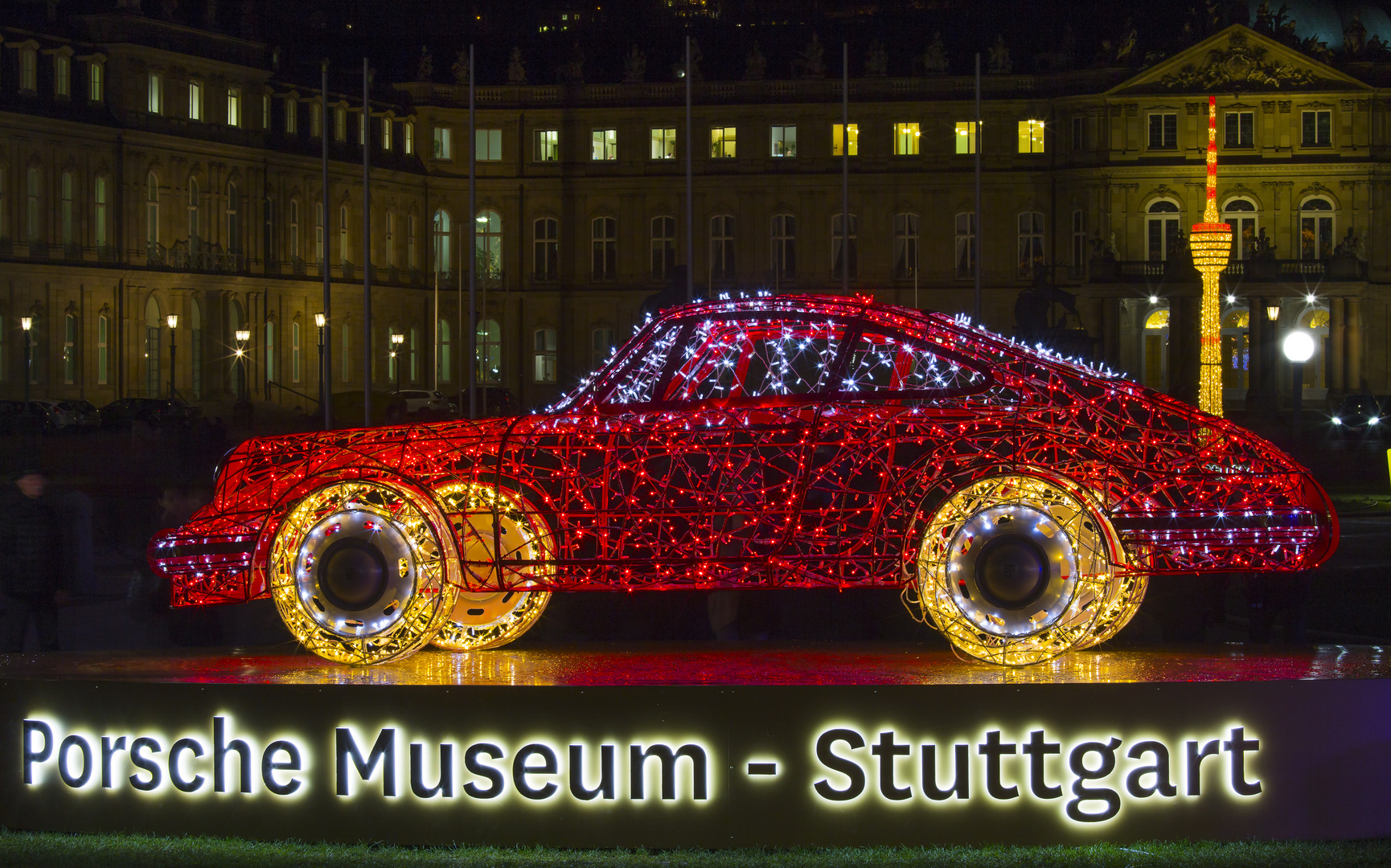 Weihnachts-Deko in Stuttgart