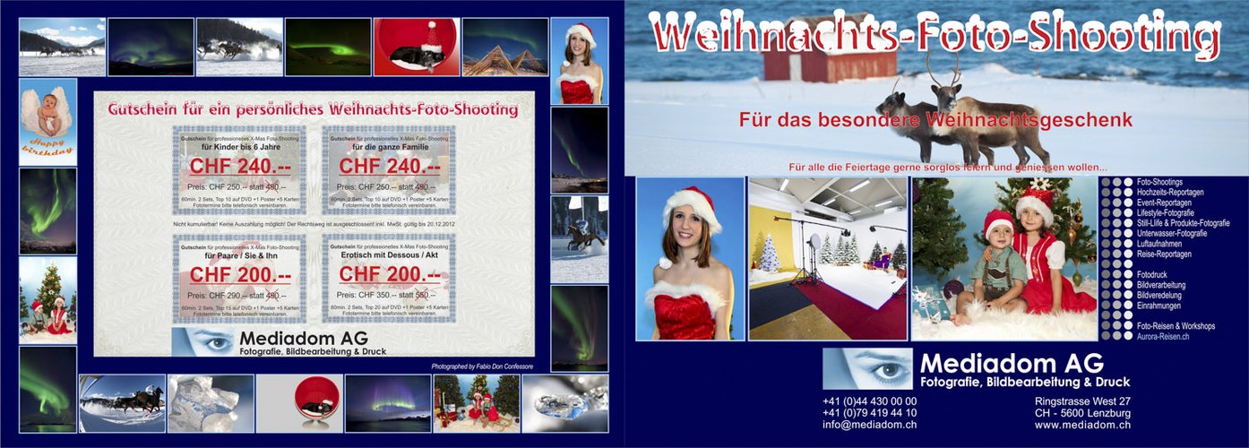 Weihnachts-Fotoshooting 2012