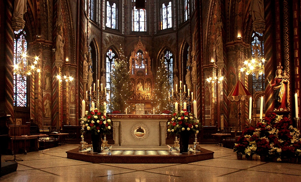 Weihnachts-Stimmung in der Basilika von Kevelaer