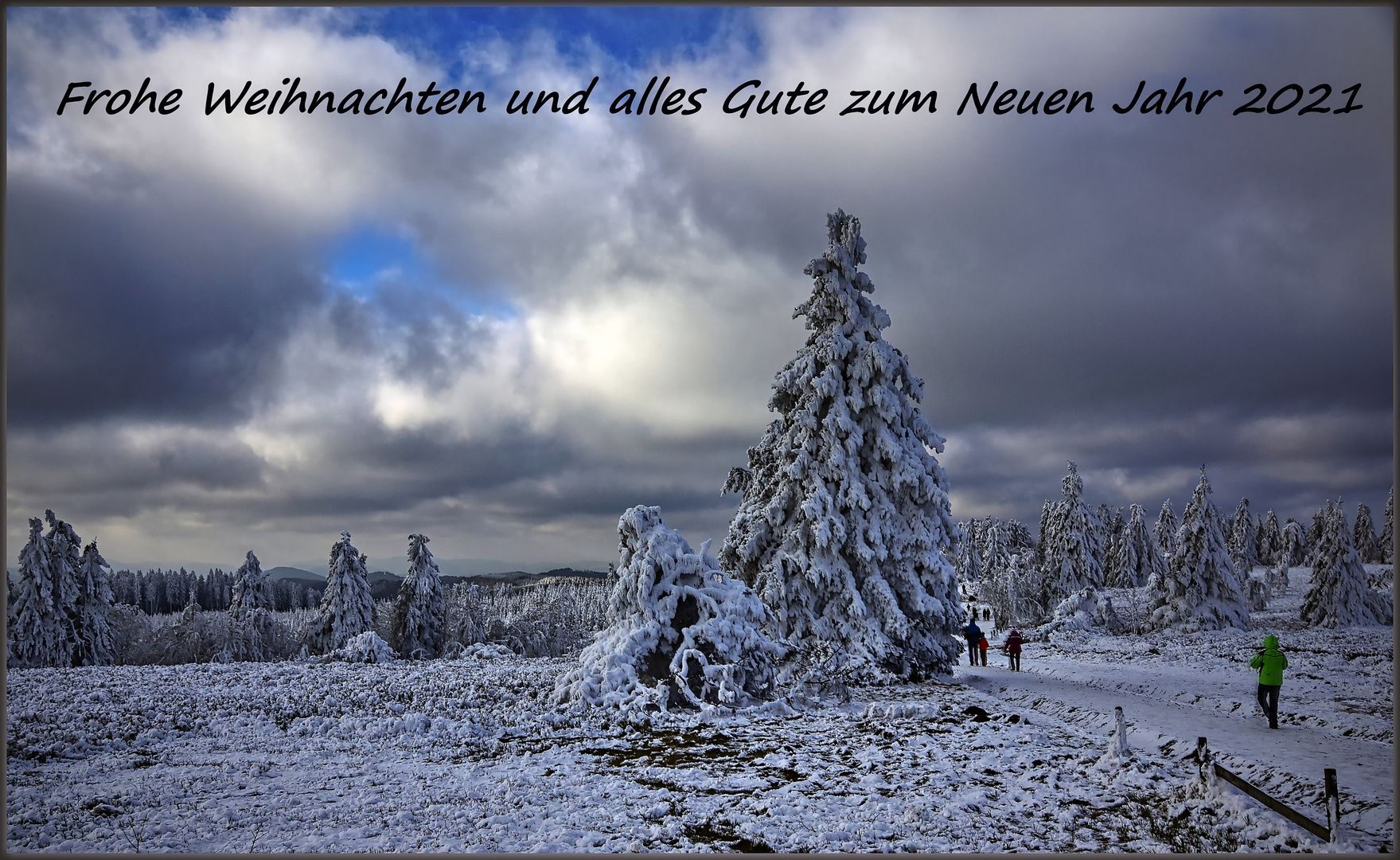 Weihnachts- und Neujahrswünsche