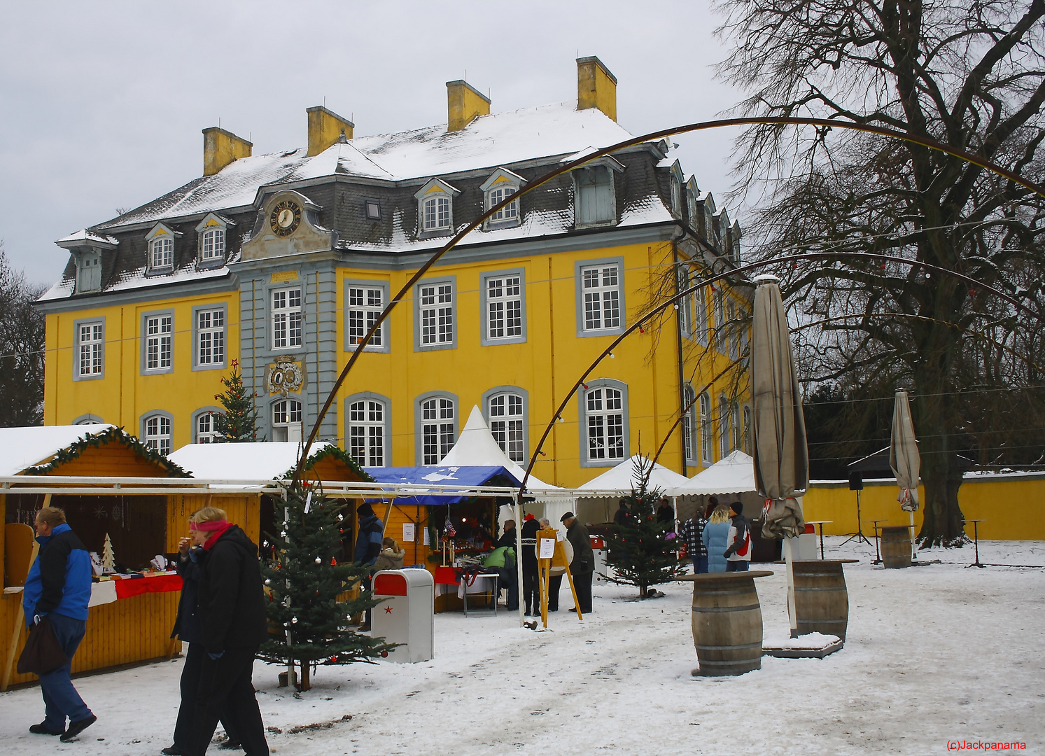 Weihnachts- und Spekulatiusmarktes im Schloss Beck bei