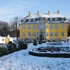 Weihnachts- und Spekulatiusmarktes im Schloss Beck bei - 6 Grad