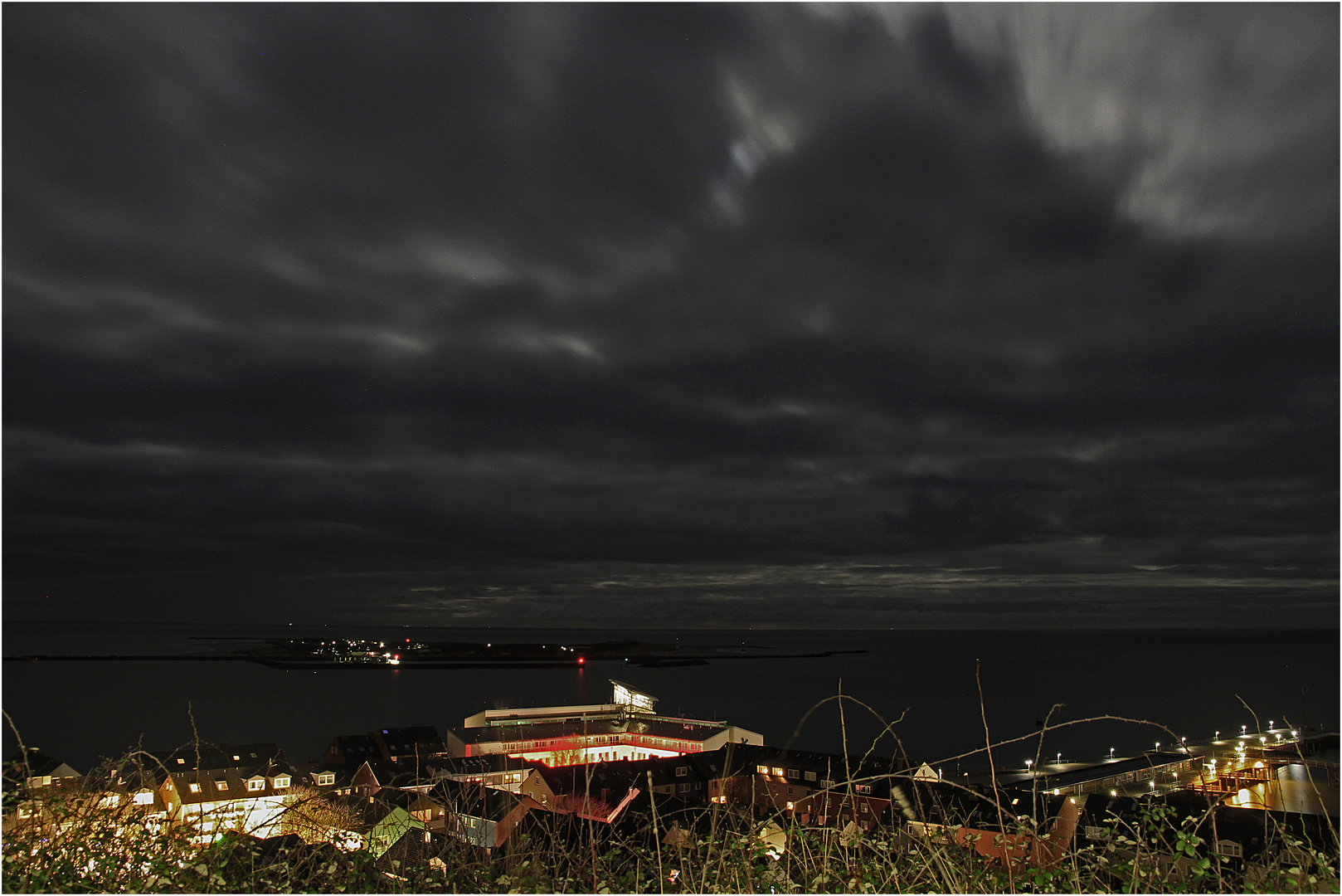 Weihnachts-Vollmond 2018 - Helgoland