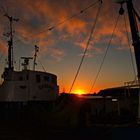 Weihnachtsabend im Hafen