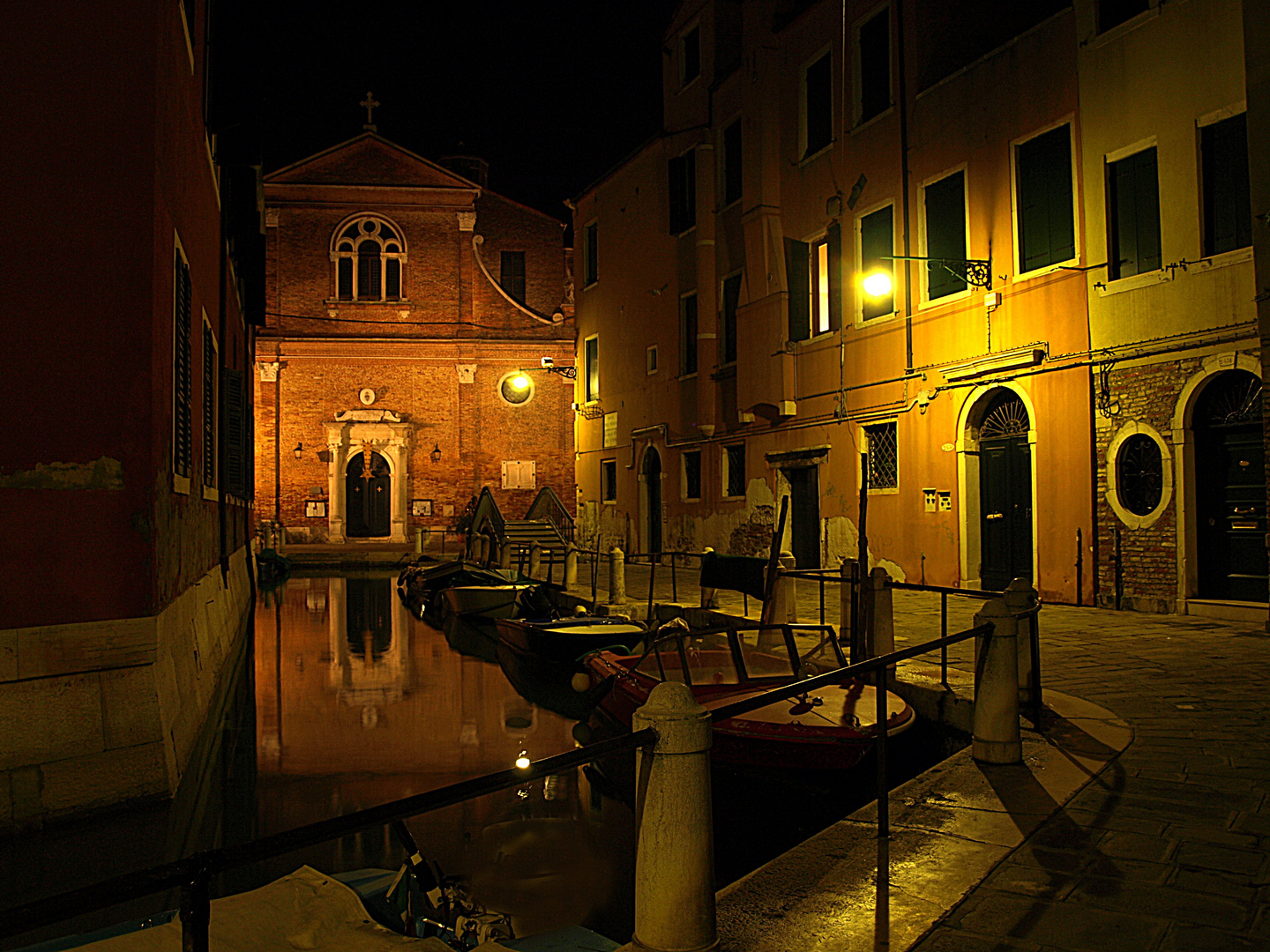 Weihnachtsabend in Venedig