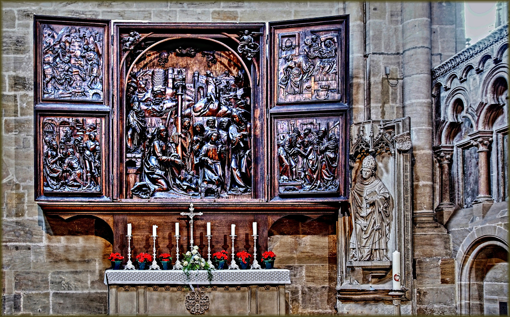 Weihnachtsaltar im Bamberger Kaiserdom