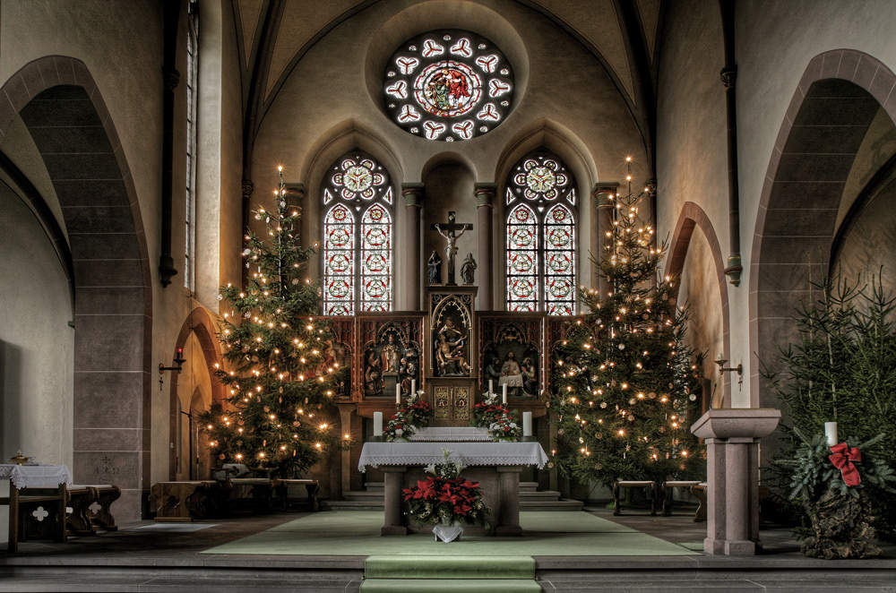 Weihnachtsaltar St. Martin Netphen / Nostalgie